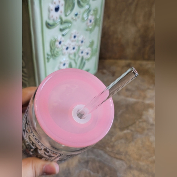 Skeleton Floral Tumbler Cup 16 oz Reader - Picture 3 of 5